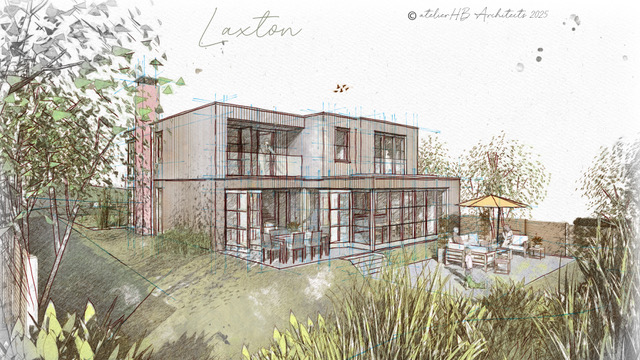 Laxtons visualisation for Vine Orchard, Ugborough